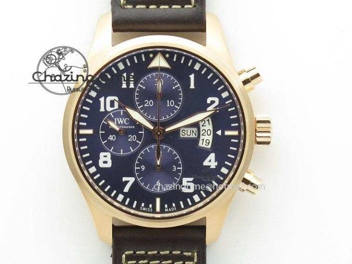 MIROTIME 0427 Elegant Portugieser Perpetual Calendar IW503302 RG V9F 1:1 Best Edition Gray Dial on Black Leather Strap A 7096